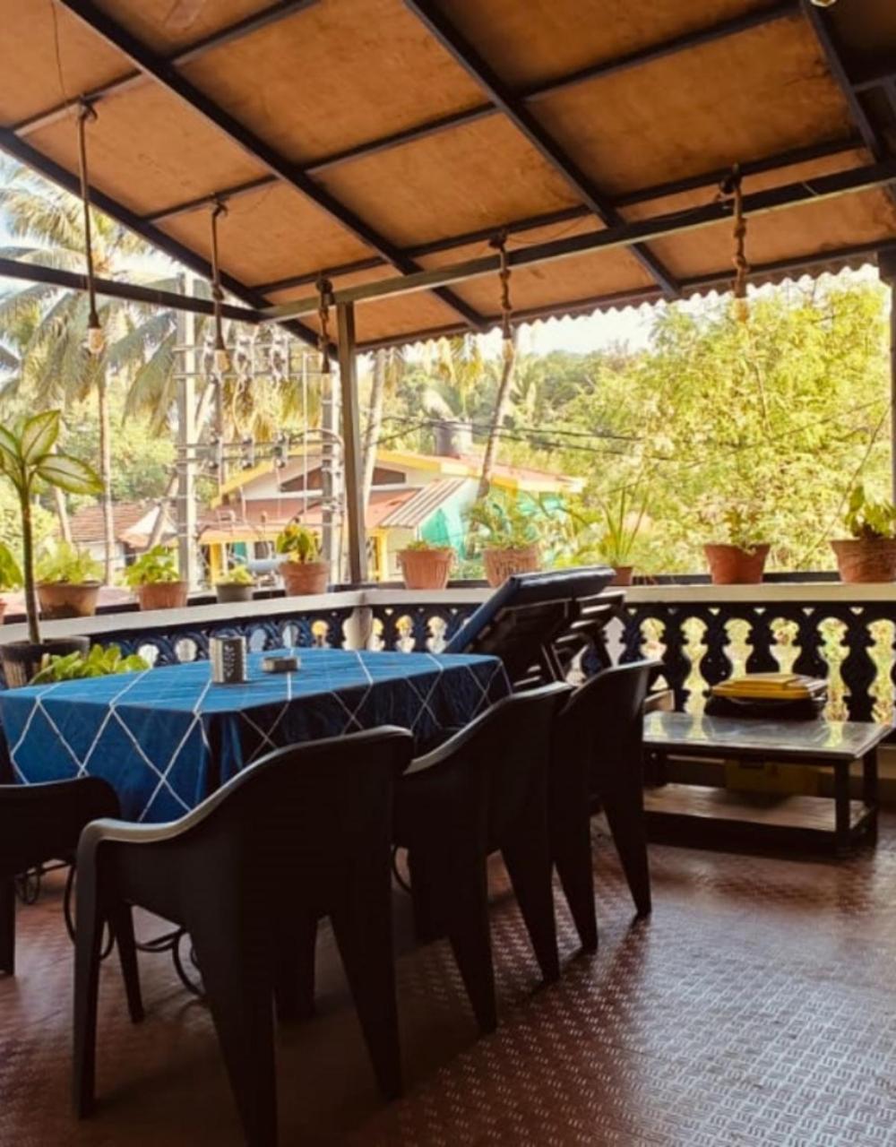 Curlies Blue House Villa Anjuna Dış mekan fotoğraf