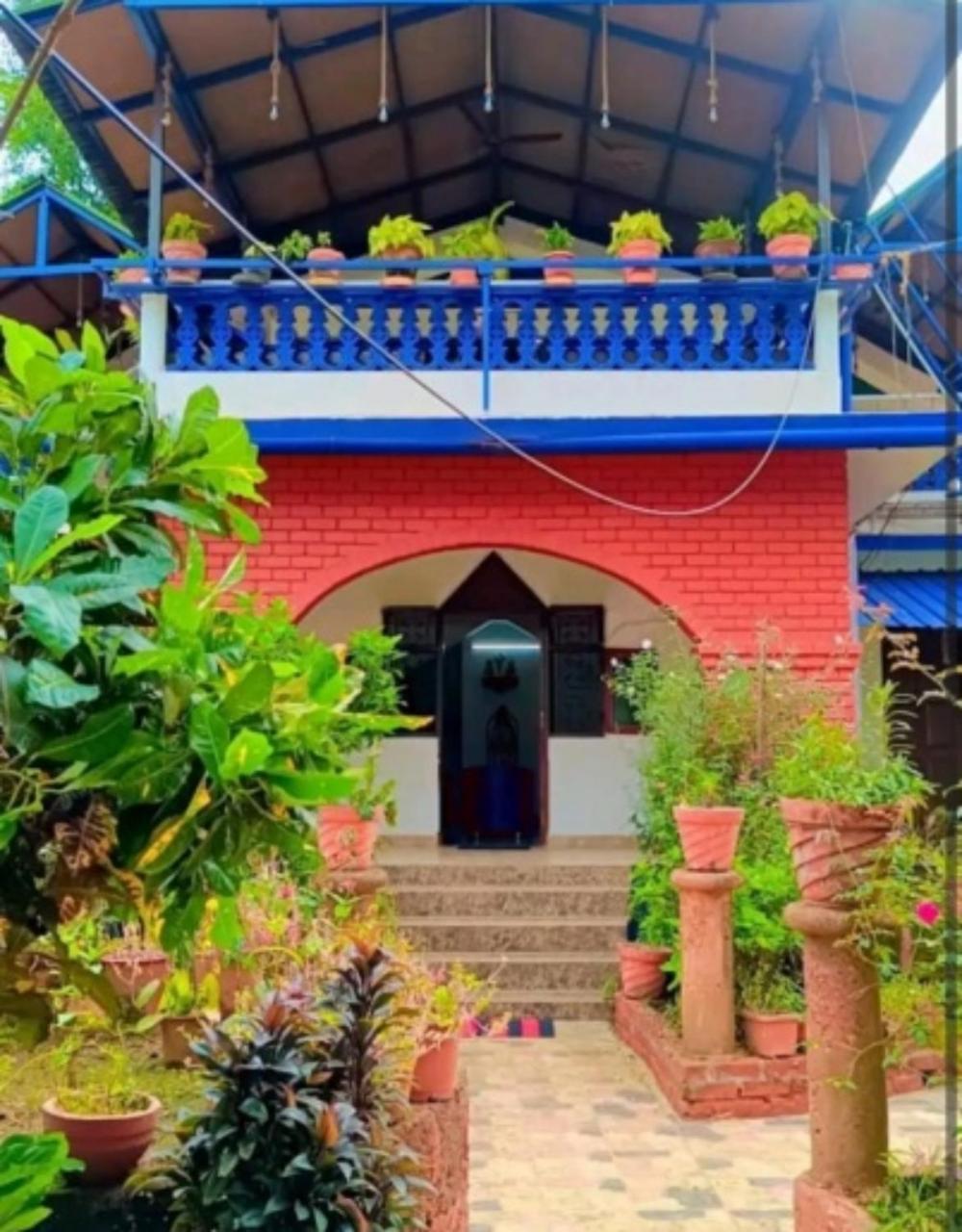 Curlies Blue House Villa Anjuna Dış mekan fotoğraf