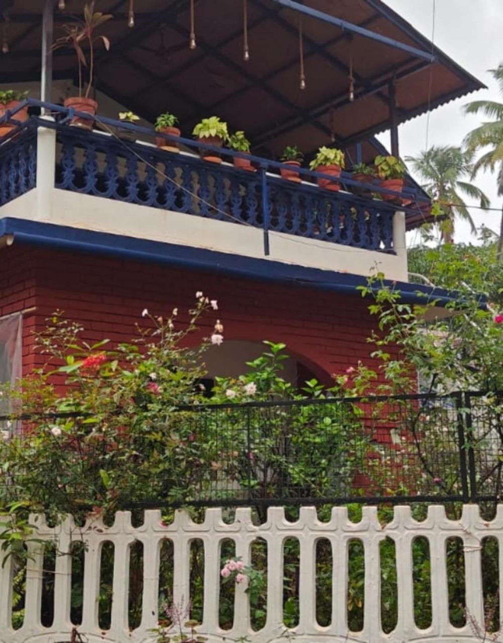 Curlies Blue House Villa Anjuna Dış mekan fotoğraf